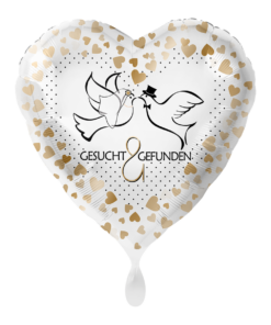 Premioloon Folienballon Gesucht & Gefunden 43 cm