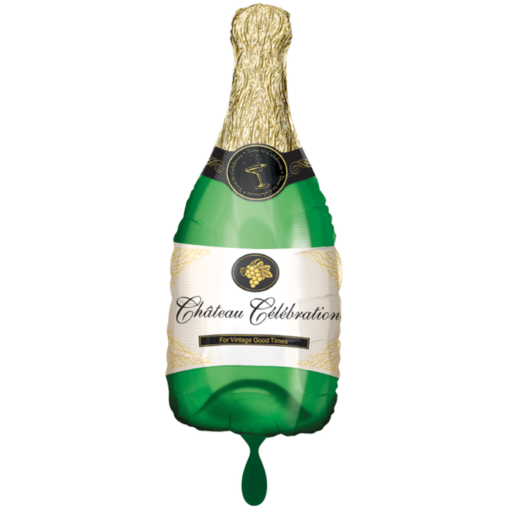 Anagram Folienballon Champagner Flasche 91 cm